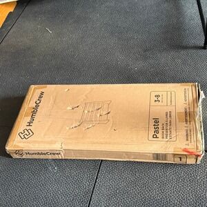 Humble Crew Kids Pastel Book Rack Storage Bookshelf 4 Tier Sling Organizer